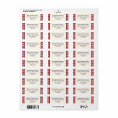 1904 Bully Pulpit（ウェディングコレクション） ラベル (フルシート)