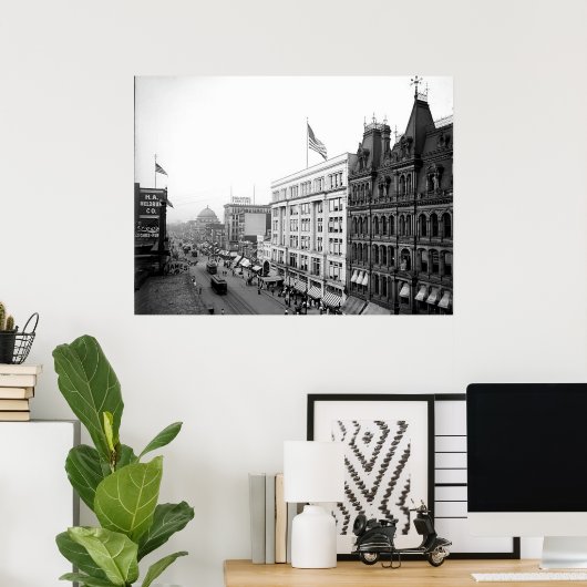 1904 Main St. Buffalo NY Poster ポスター (ホームオフィス)