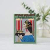 1905ニュー素晴らしヨーク・トリビューン・アート・カード シーズンポストカード (スタンド正面)