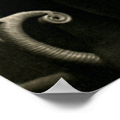 1905ビール飲み女の子の友達 ポスター (角)