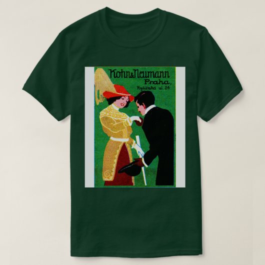 1905プラハファッション Tシャツ (デザイン正面)