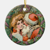 1905年のクリスマスパック セラミックオーナメント (正面)