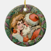1905年のクリスマスパック セラミックオーナメント (裏面)