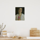 1905年の彫刻家クララ・リケ・ウェストフ ポスター (キッチン)