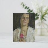 1905年の彫刻家クララ・リケ・ウェストフ ポストカード (スタンド正面)