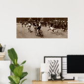 1905年の自転車レースが一掃 ポスター (ホームオフィス)
