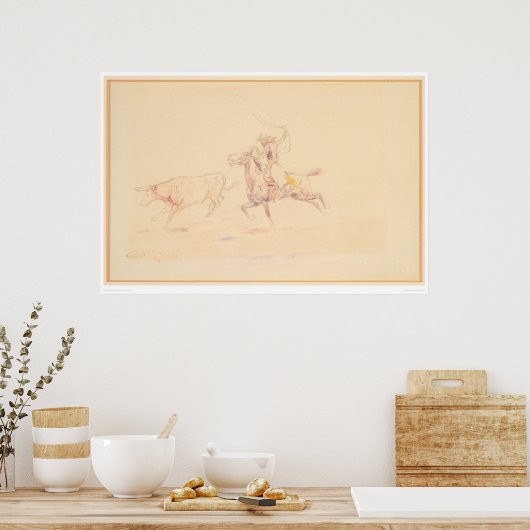 1905年の舵を切る(1418A) ポスター (キッチン)