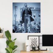 1905年の話ヴィンテージで観客にテディ・ルーズベルト ポスター (ホームオフィス)