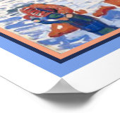 1905年アンドレ・デラン著「乾燥帆」 ポスター (角)