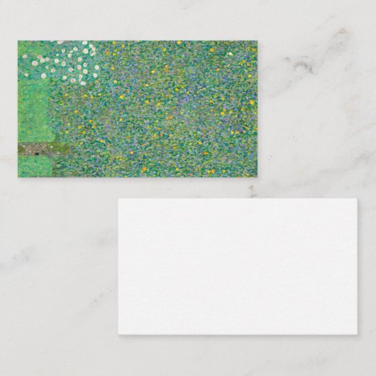 1905年グスタフクリムト 名刺 (正面/裏面)