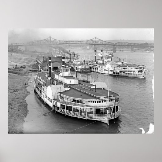 1905年シンシナティ堤防上 ポスター (正面)