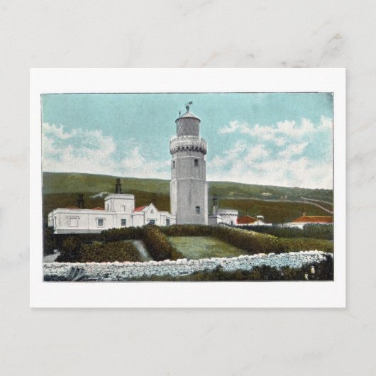 1905年ワイト島セントキャサリンの灯台 ポストカード (正面)