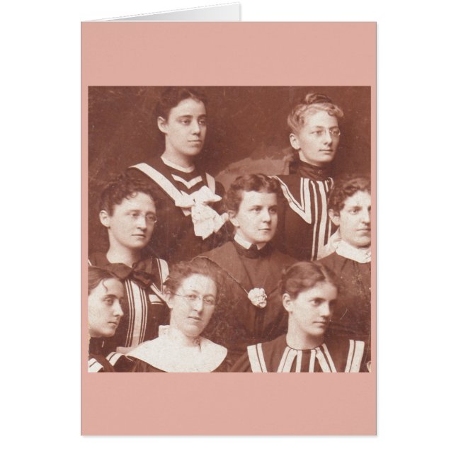 1905年頃の女性合唱団 (正面)