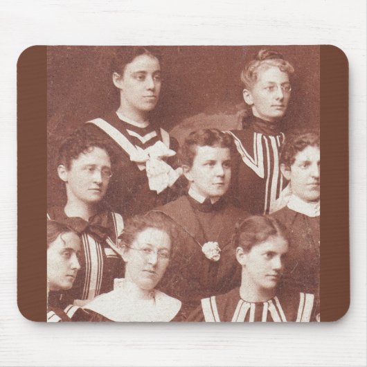 1905年頃の女性合唱団 マウスパッド (正面)
