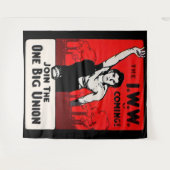 1905年頃IWW来は タペストリー (正面(横))