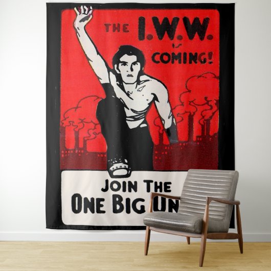 1905年頃IWW来は タペストリー (インサイチュ)