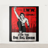 1905年頃IWW来は タペストリー (正面)