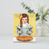 1905年! パンプキンパイのための"大きな期待" シーズンポストカード (スタンド正面)