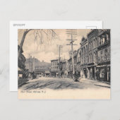 1905年、メインセントラーウェイNJヴィンテージ ポストカード (正面/裏面)