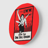 1905 IWW頃来ています ラージ壁時計 (傾斜)