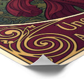 1905 Vintage Vin Rouge Impérial Wine Advertising ポスター (角)