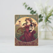 1905 Vintage Vin Rouge Impérial Wine Advertising ポストカード (スタンド正面)