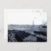 1906ボストンハーバーポストカード ポストカード (正面/裏面)