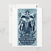 1906ミラノ国際的万博 ポストカード (正面/裏面)