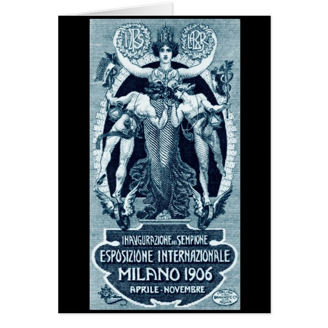 1906年のミラノインターナショナルの博覧会 (正面)