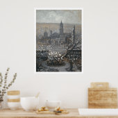 1906年の地震と火災の後のSF (1190) ポスター (キッチン)