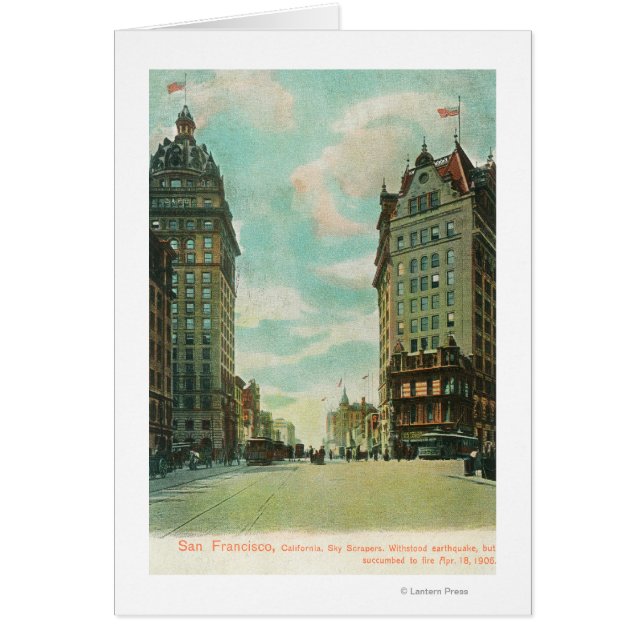 1906年の超高層ビルの表示 (正面)