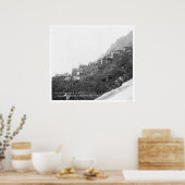 1906年アラスカのクリフ生活者 ポスター (キッチン)