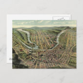 1906年カンバーランドMDのヴィンテージ地図 ポストカード (正面/裏面)