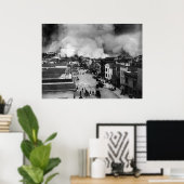 1906年サンフランシスコ地震 ポスター (ホームオフィス)