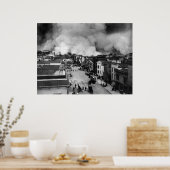 1906年サンフランシスコ地震 ポスター (キッチン)