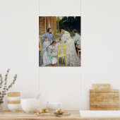 1906年テラスにて ポスター (キッチン)