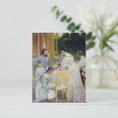 1906年テラスにて ポストカード (スタンド正面)