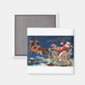 1906年メリークリスマス マグネット (正面/裏面)