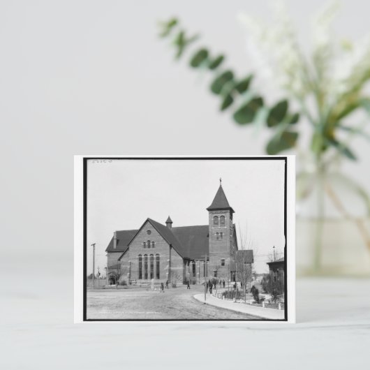 1906年頃、タスケギー研究所礼拝堂、アラバマ州 ポストカード (スタンド正面)