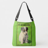 1906年9月レディースホームジャーナルカバー子犬 クロスボディバッグ (正面)