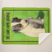 1906年9月レディースホームジャーナルカバー子犬 シェルパブランケット (正面(横))