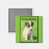 1906年9月レディースホームジャーナルカバー子犬 マグネット (正面/裏面)