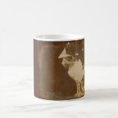 1906年、司令官が猫のRPCを装う コーヒーマグカップ (中央)