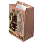 1906 エドワード時代のウェディング ミディアムペーパーバッグ (正面アングル)