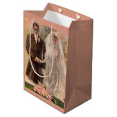 1906 エドワード時代のウェディング ミディアムペーパーバッグ (裏面アングル)