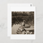 1906 Aわずかなニブルヴィンテージステレオビューカード ポストカード (正面/裏面)