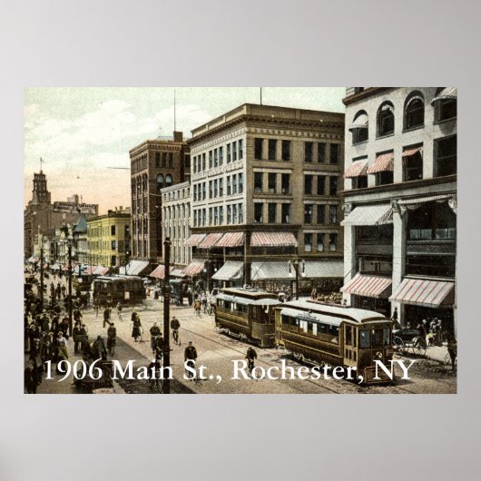 1906 Main St., Rochester, NY ポスター (正面)