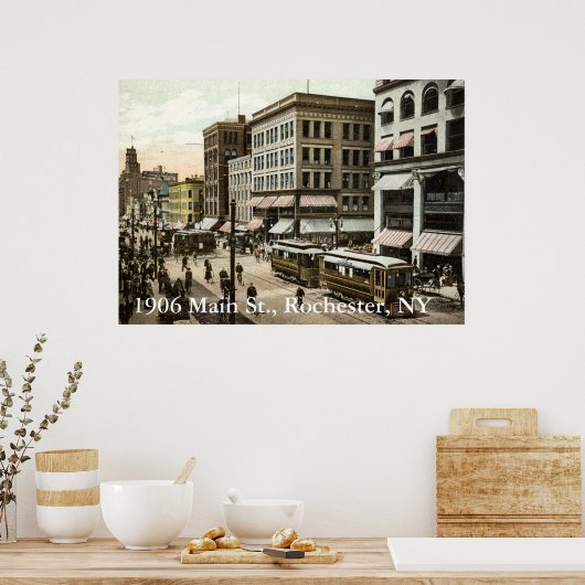 1906 Main St., Rochester, NY ポスター (キッチン)