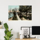 1906 Riverside Park and Drive,ニューヨーク ポスター (ホームオフィス)