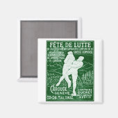 1907スイスレスリング マグネット (正面/裏面)